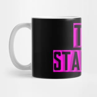 PINK & BLACK LOGO Mug